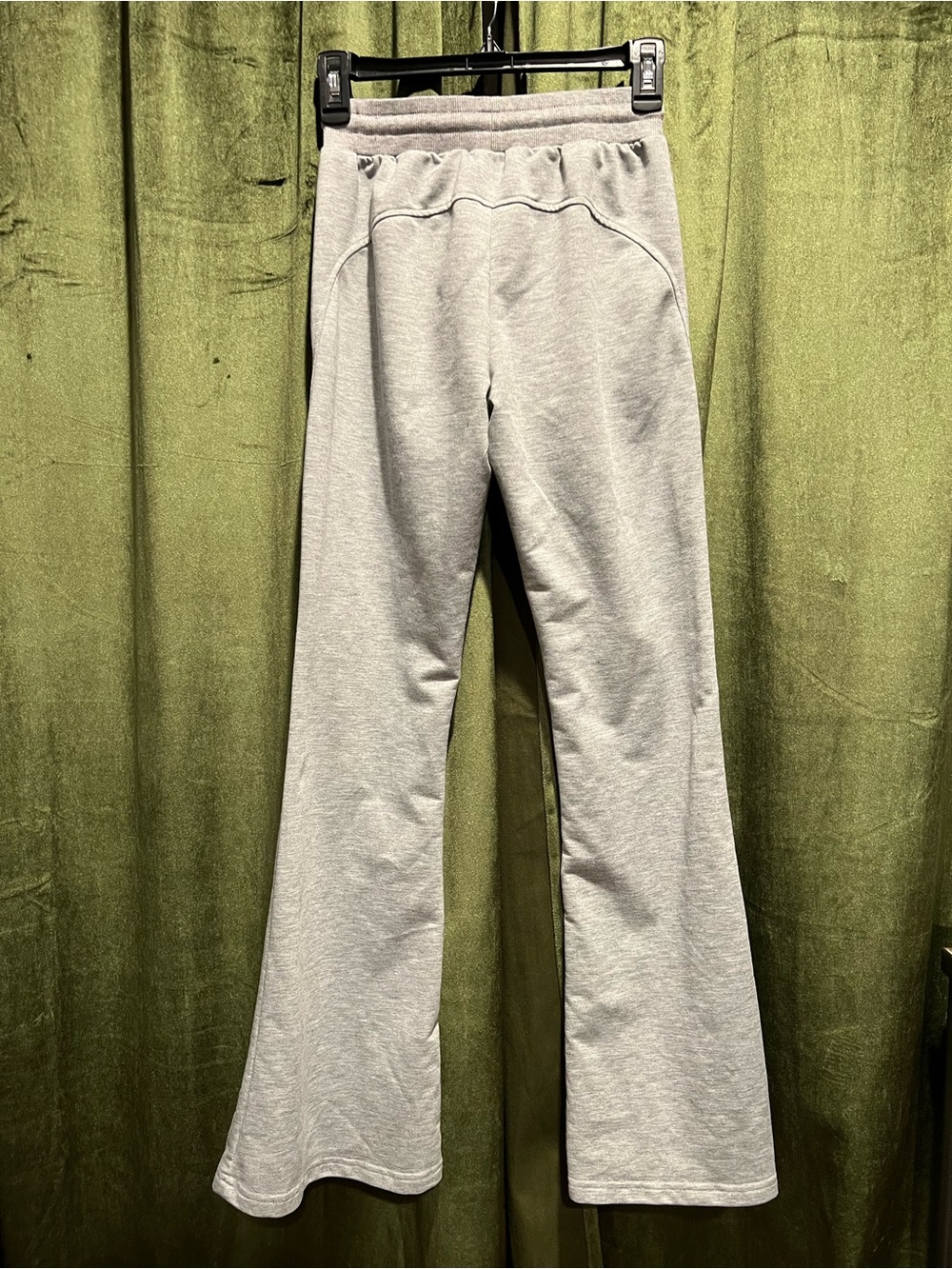 SHEIN Light Gray Flare Drawstring Joggers - Picture 2 of 3